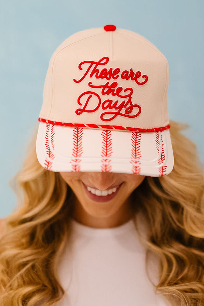 THESE ARE THE DAYS STRUCTURED HAT HAT Judith March