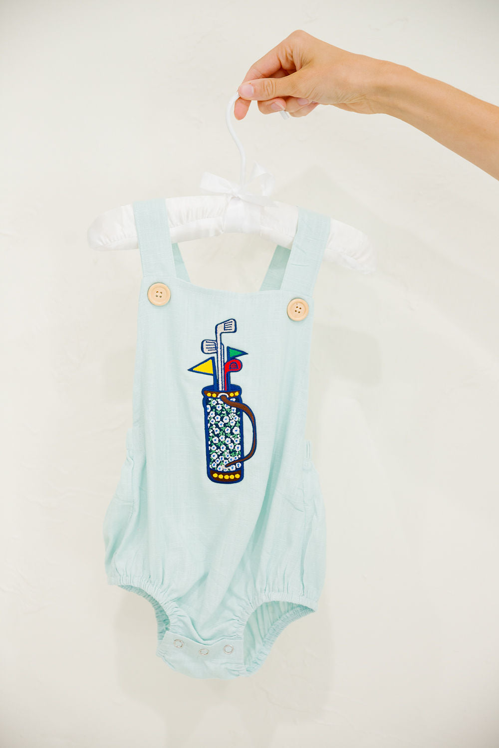 **MINI KIDS GOLF CLUB BLUE ONESIE ONESIE Judith March