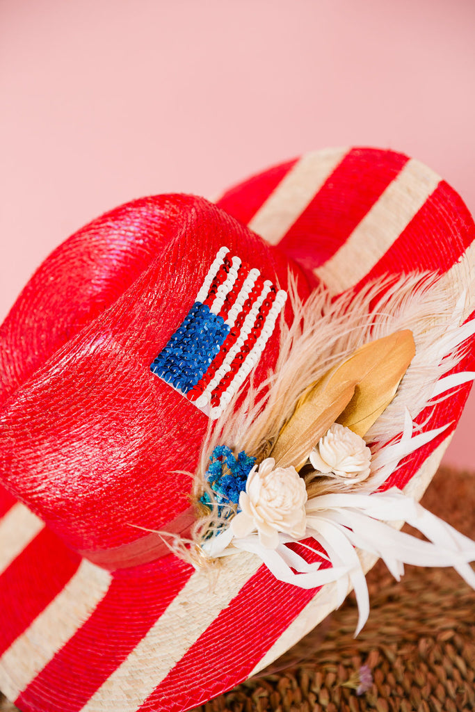 INDEPENDENCE DAY SUN HAT Sun hat Judith March   