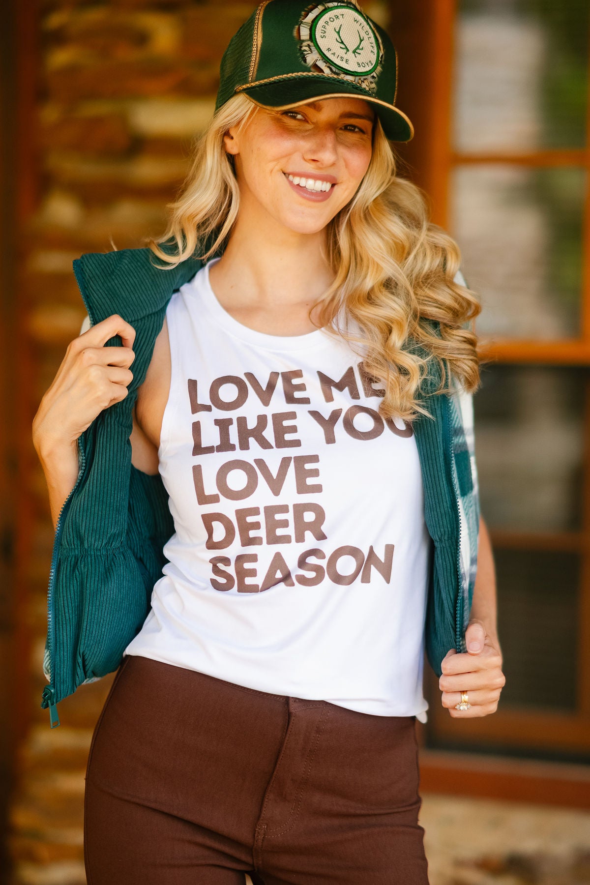 TEAL REVERSIBLE VEST VEST Judith March