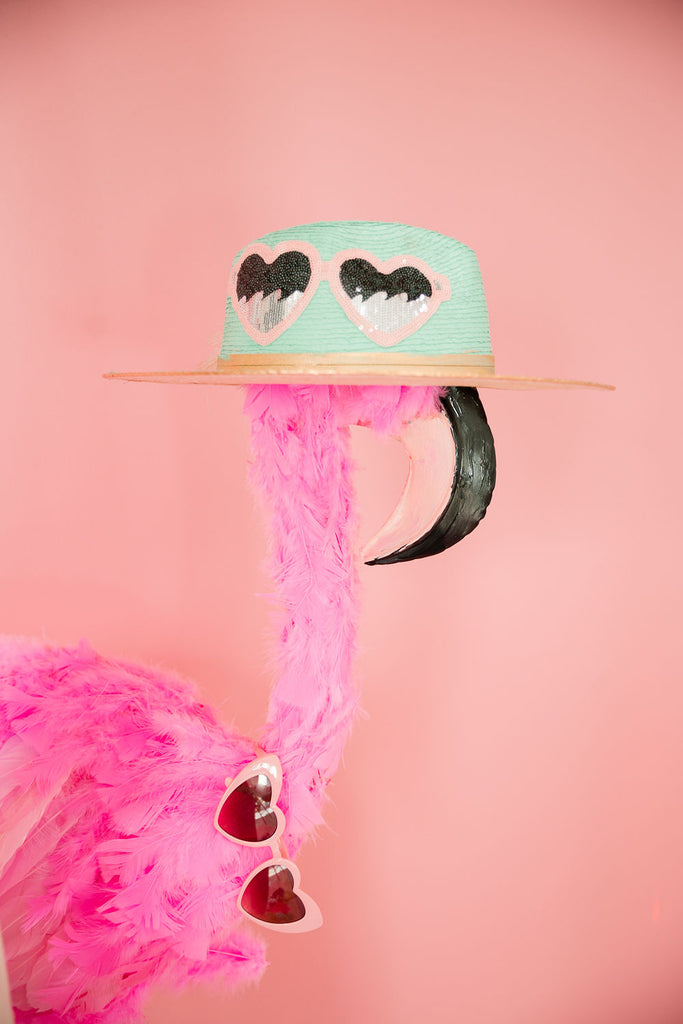 THE AQUAMARINE SUN HAT Sun hat Judith March   