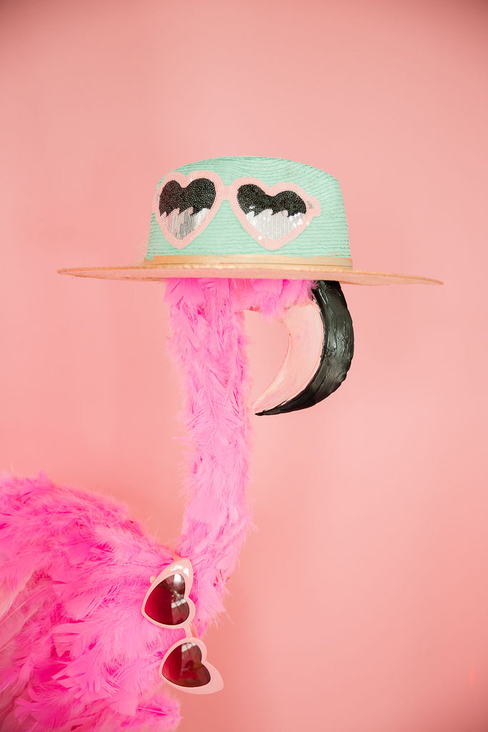 THE AQUAMARINE SUN HAT Sun hat Judith March   