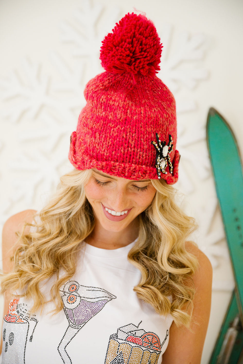 RED SPIDER BEANIE Clutch Judith March