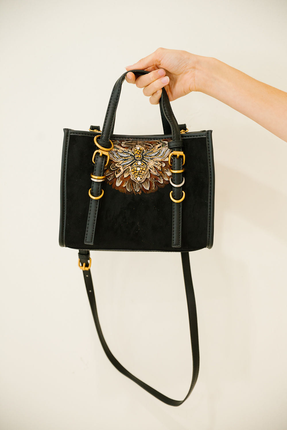 QUEEN BEE CONVERTIBLE HANDBAG Clutch Judith March
