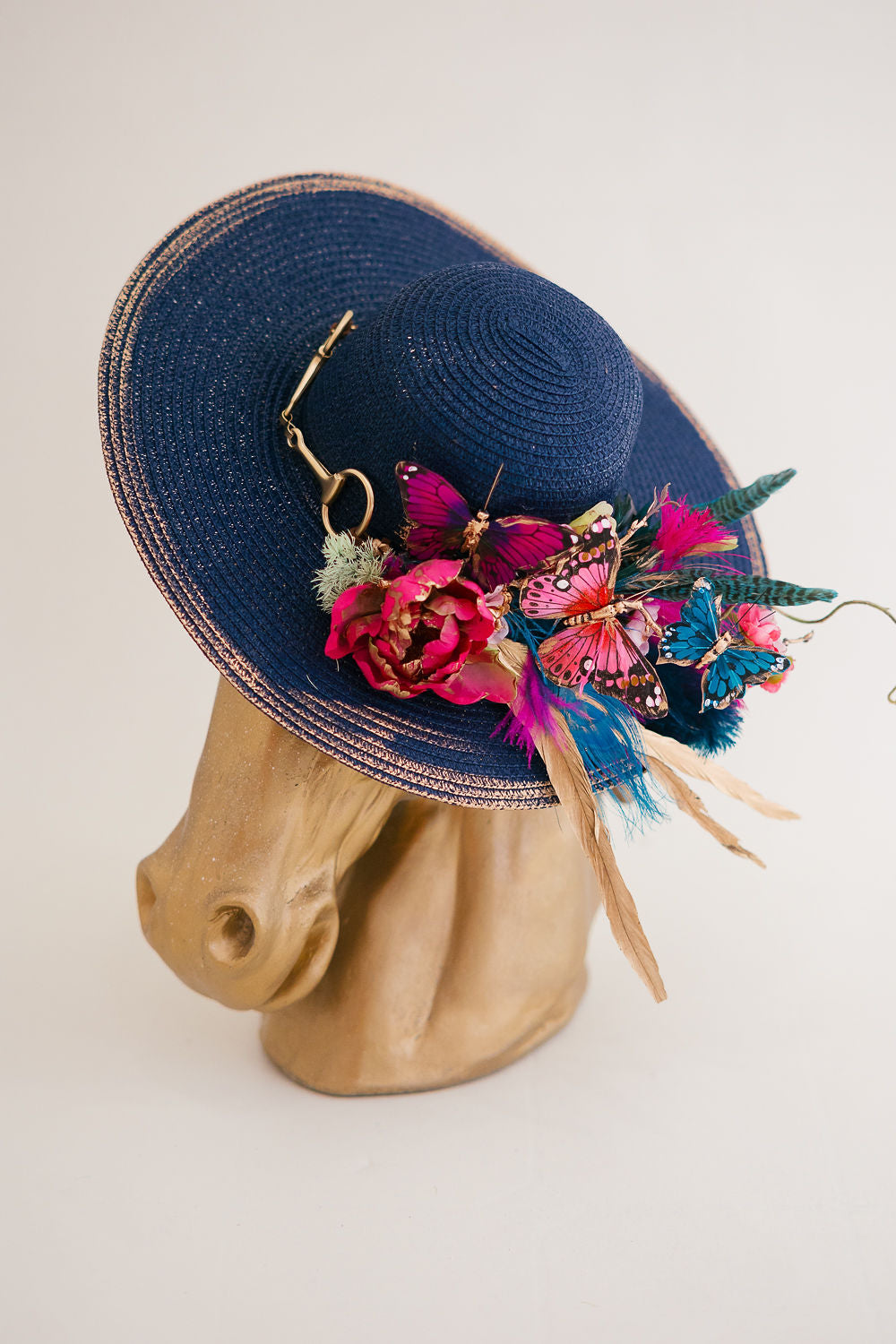 GARDEN GALA NAVY SUN HAT RANCHER HAT Judith March