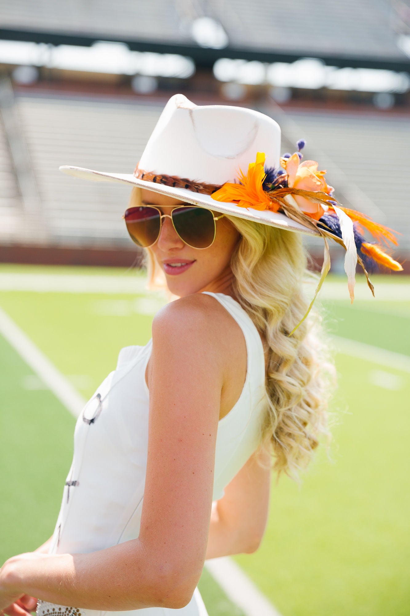 GRIDIRON GLAM RANCHER HAT HAT Judith March