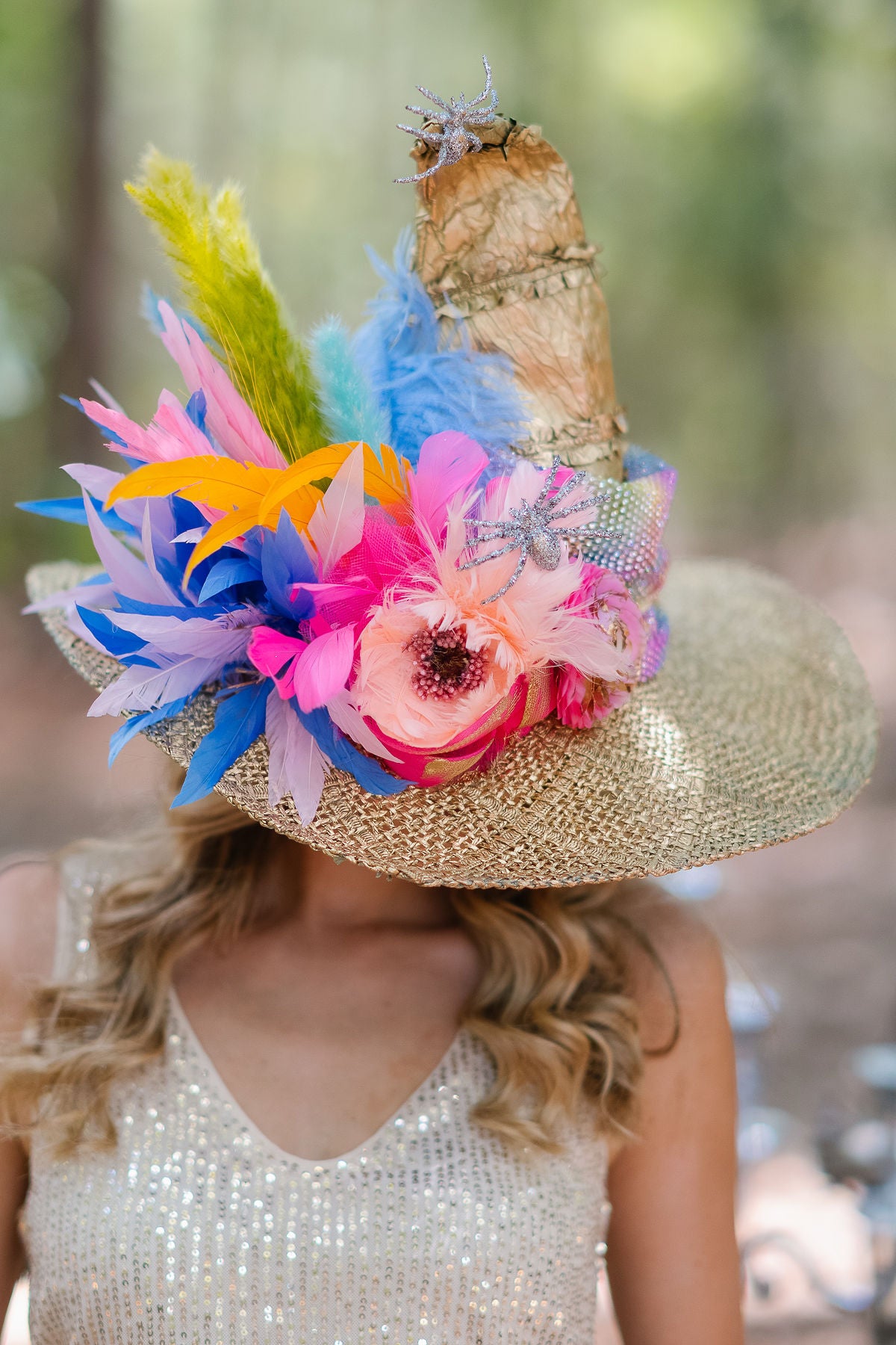 THE COLORFUL COVEN WITCH HAT (ONE OF A KIND)