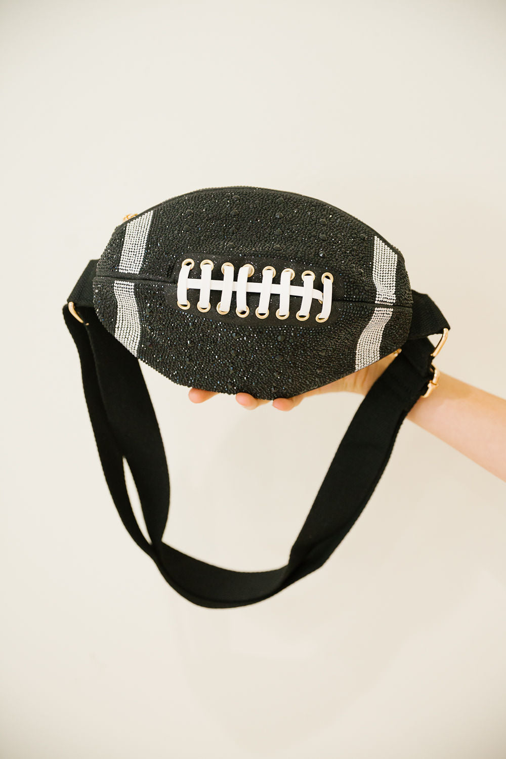 SPARKLE FOOTBALL HANDBAG Clutch Judith March