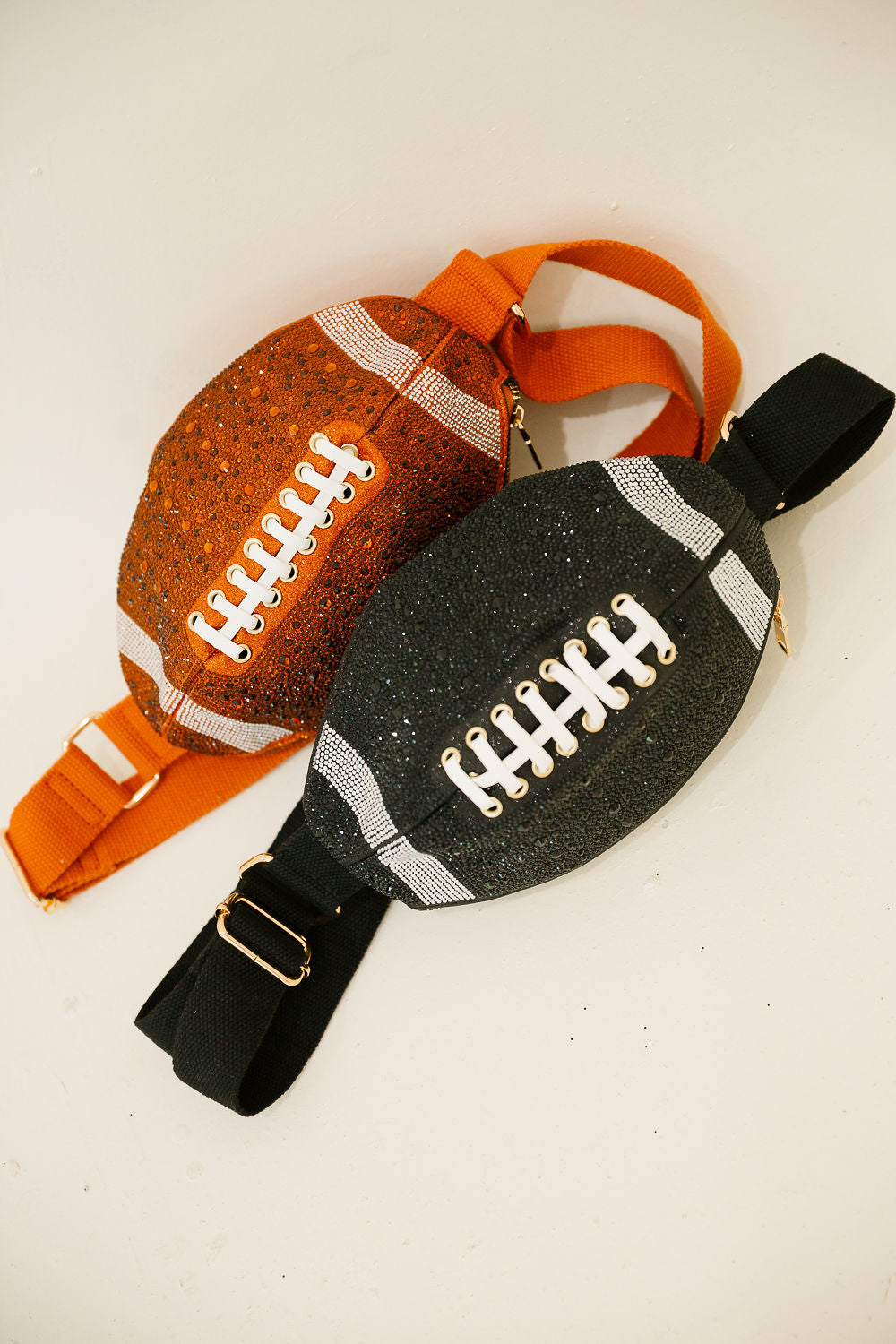 SPARKLE FOOTBALL HANDBAG Clutch Judith March