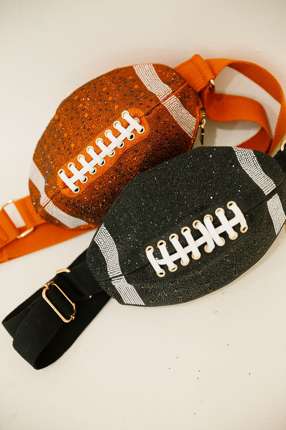 SPARKLE FOOTBALL HANDBAG Clutch Judith March