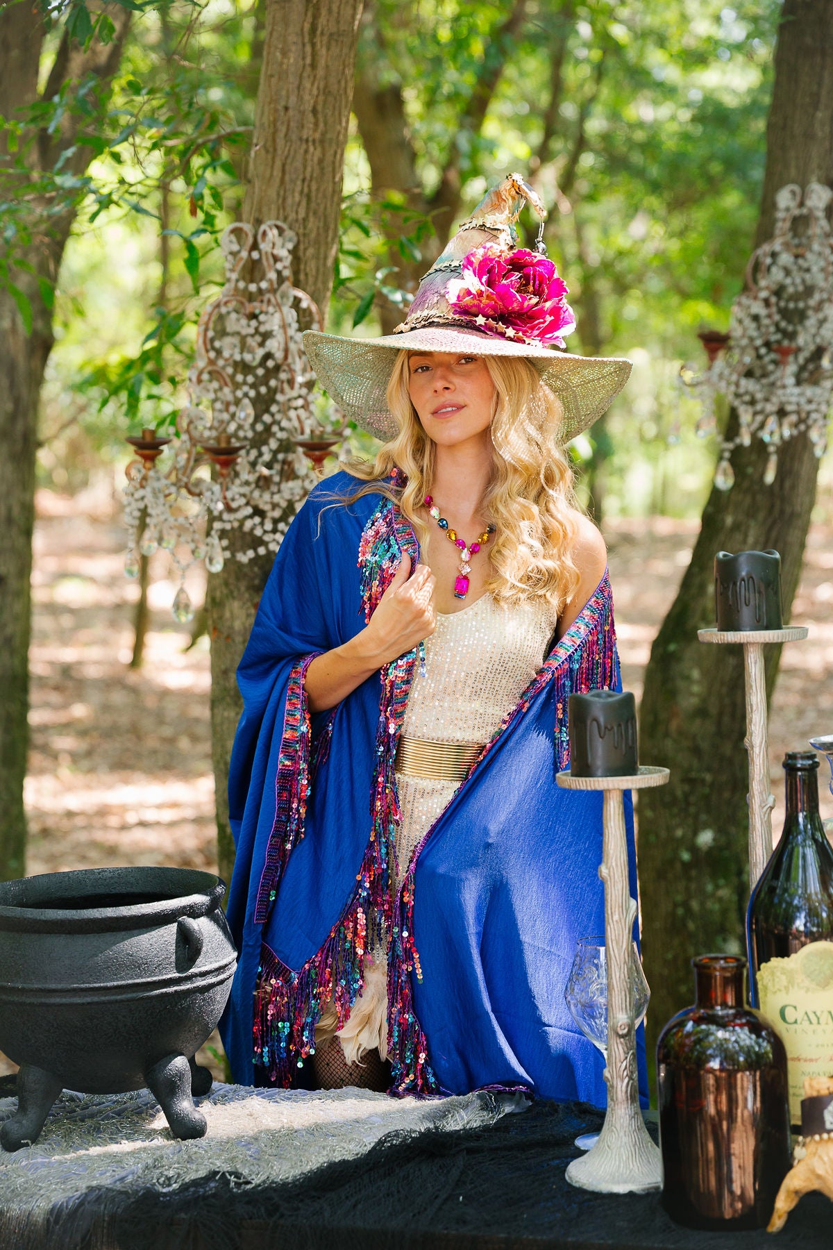 BREWS & BROOMS BLUE CAPE