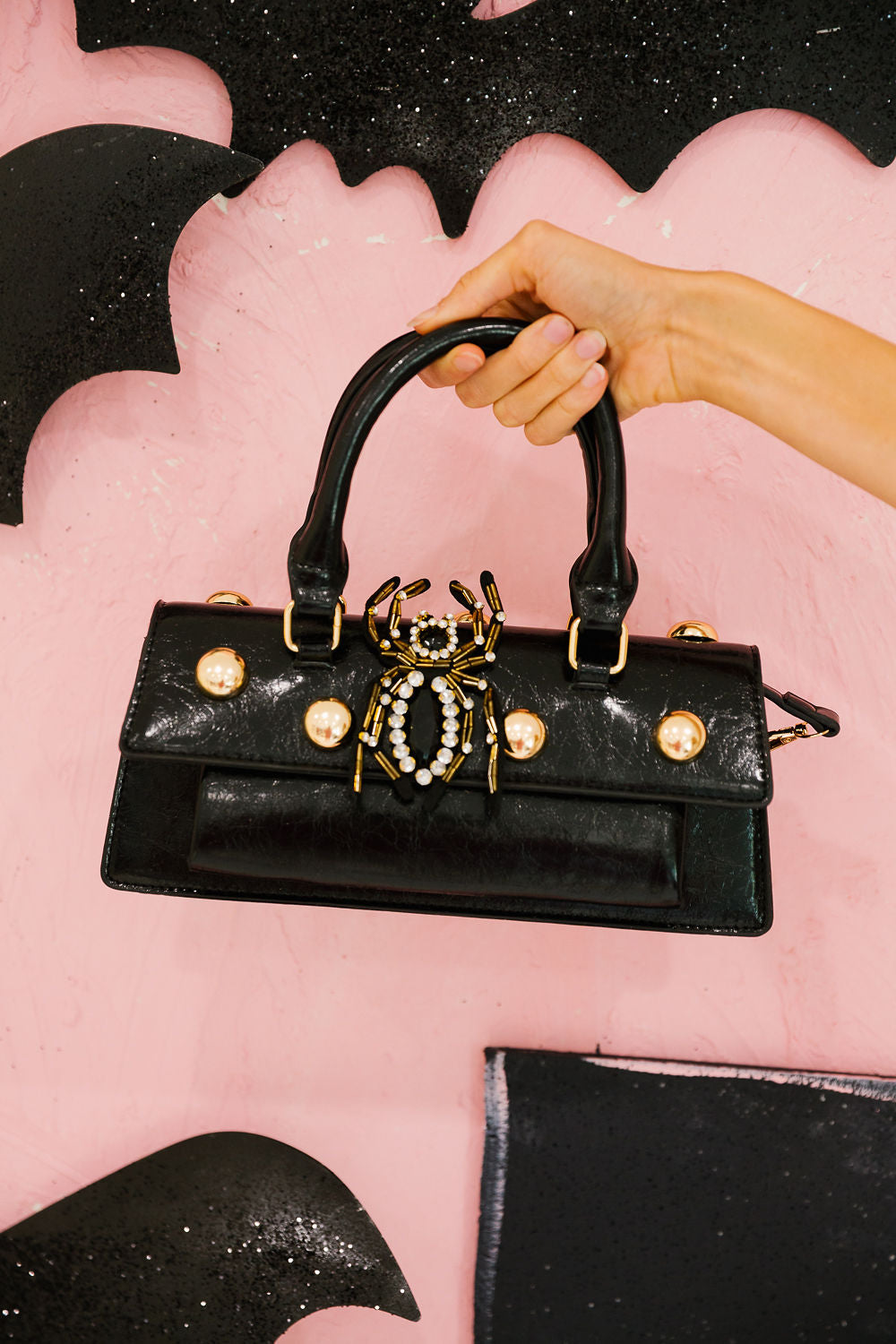 WEB OF LUXURY HANDBAG Clutch Judith March