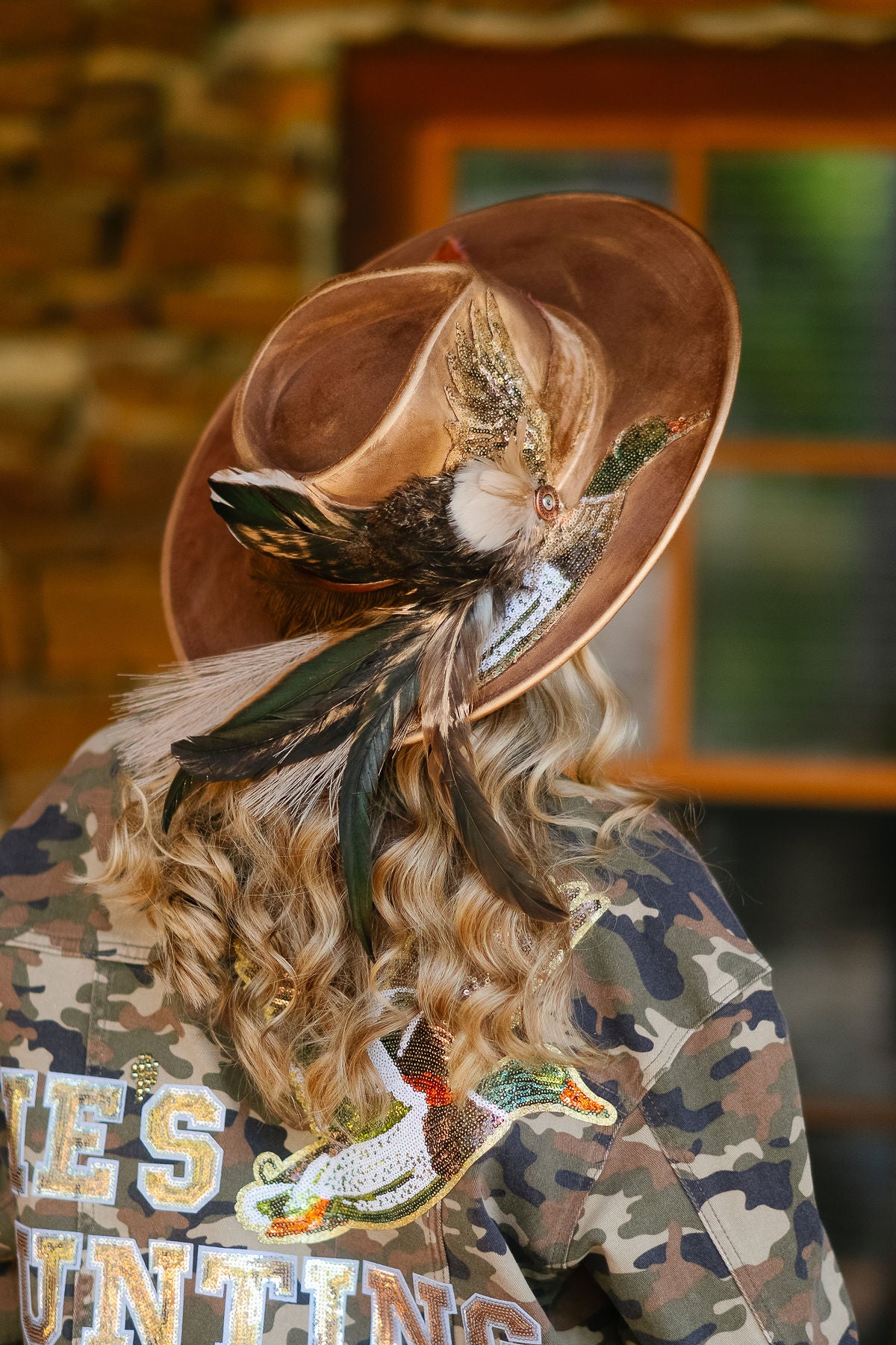 THE GAMEBIRD GLAMOUR RANCHER HAT RANCHER HAT Judith March