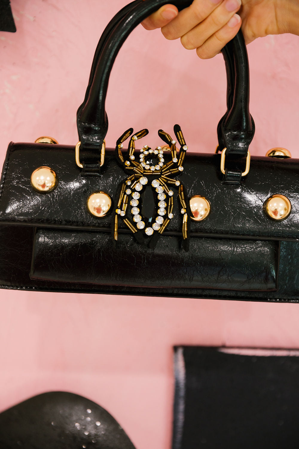WEB OF LUXURY HANDBAG Clutch Judith March