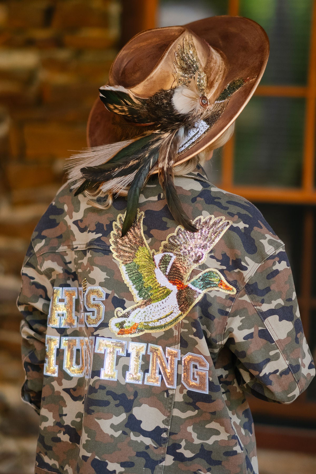 THE GAMEBIRD GLAMOUR RANCHER HAT RANCHER HAT Judith March
