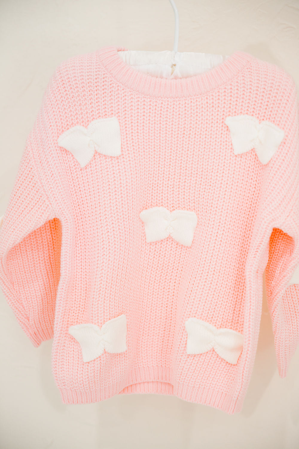 *MINI KIDS BOW PINK SWEATER - 2T SWEATER Judith March