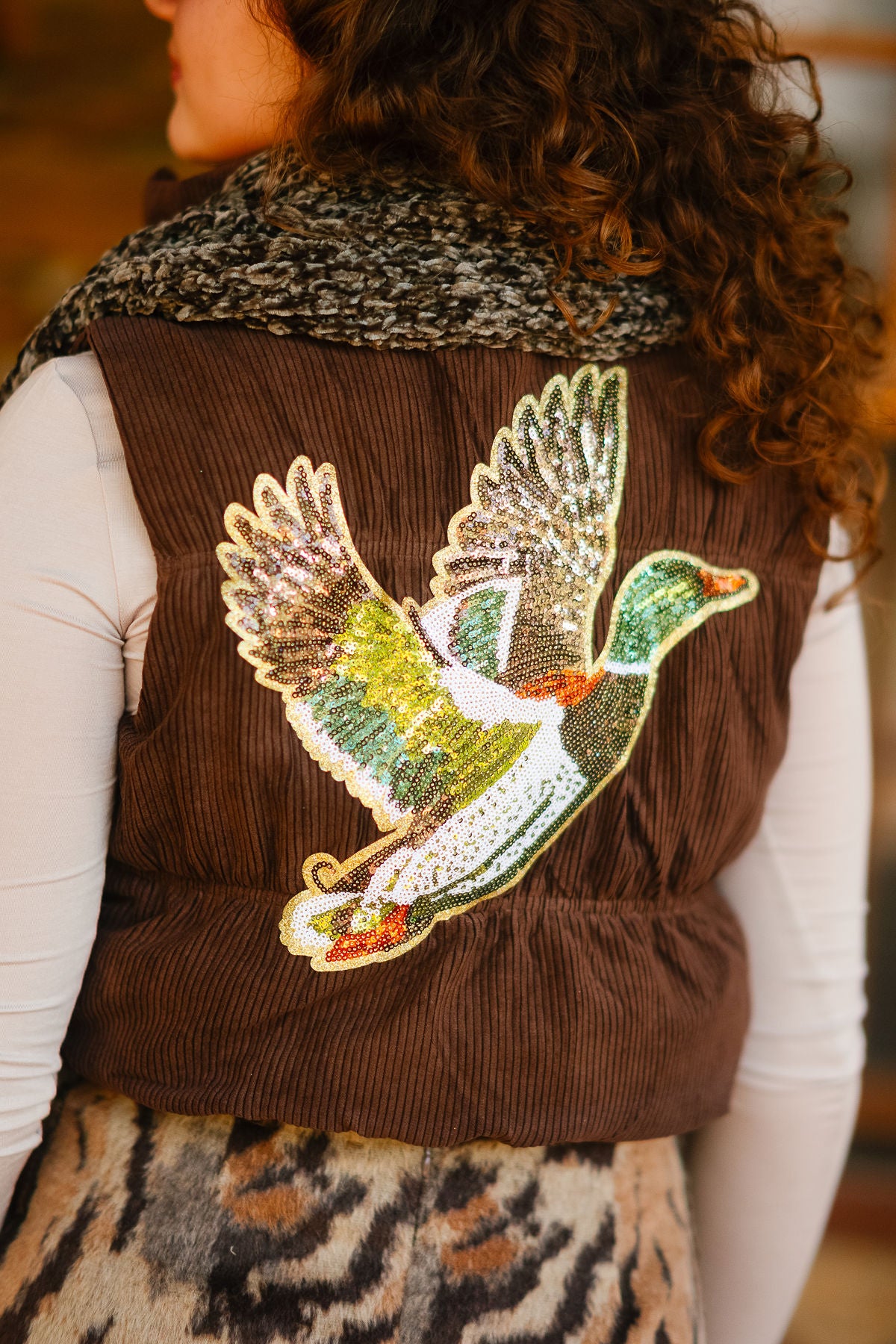 THE MALLARD MUSE REVERSIBLE VEST VEST Judith March