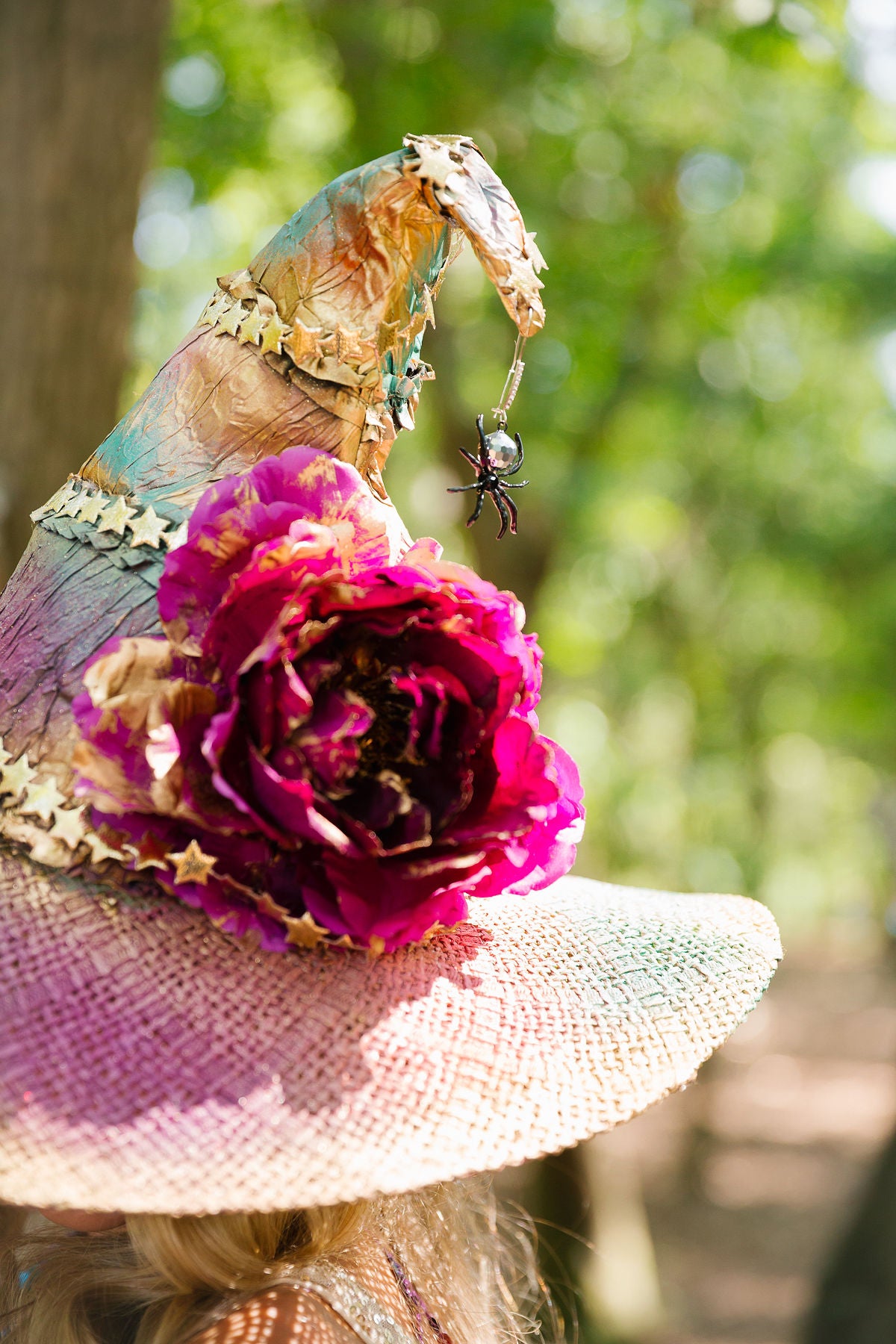 PETALS & POTIONS WITCH HAT (ONE OF A KIND)