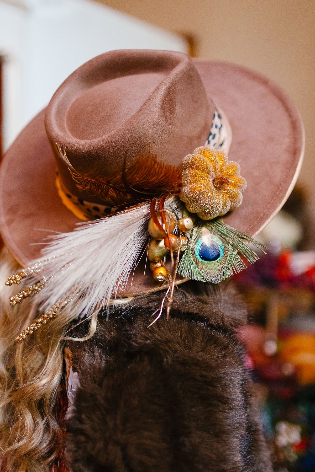 THE PEACOCK IN THE PINES RANCHER HAT RANCHER HAT Judith March