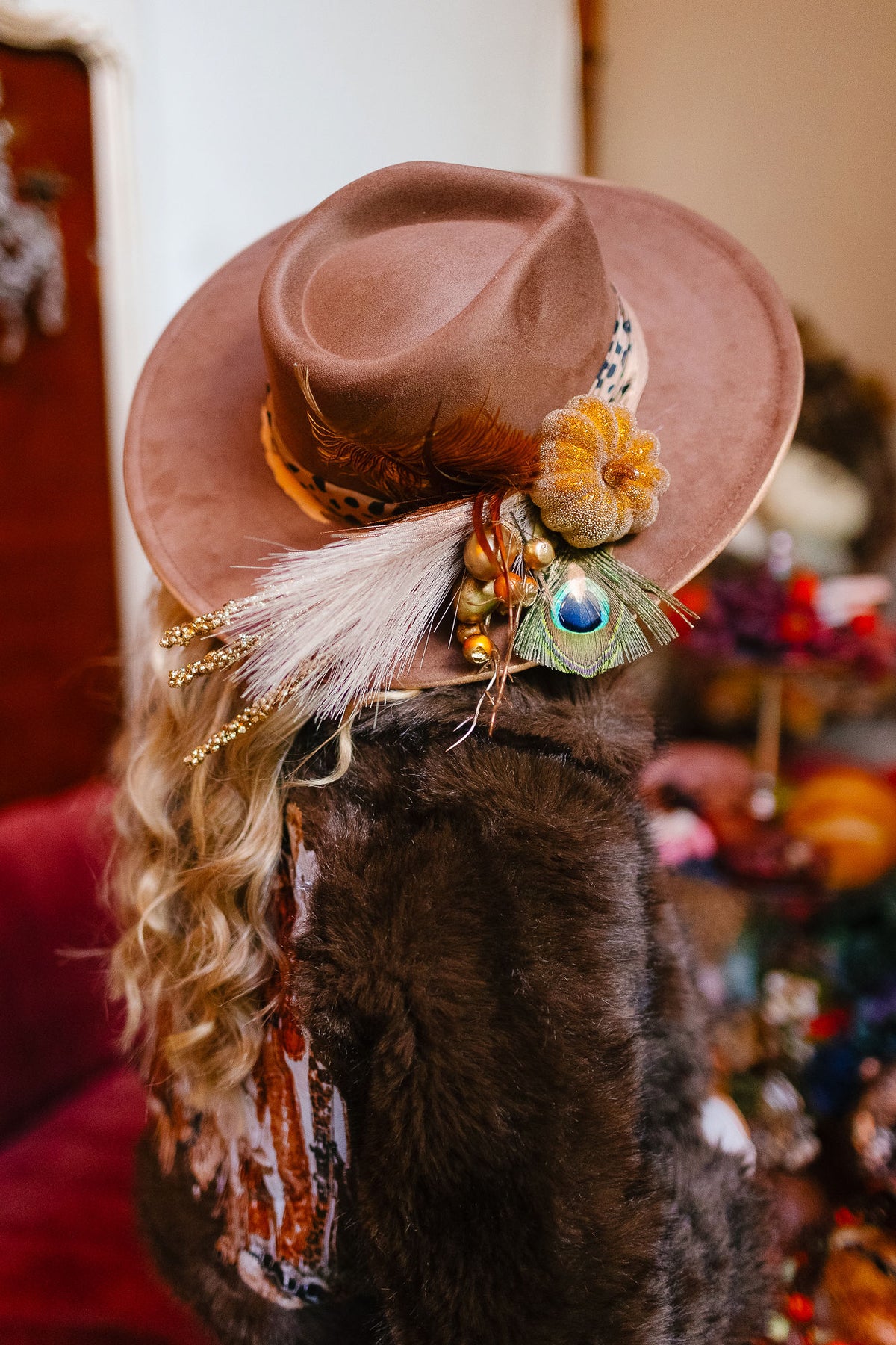 THE PEACOCK IN THE PINES RANCHER HAT RANCHER HAT Judith March