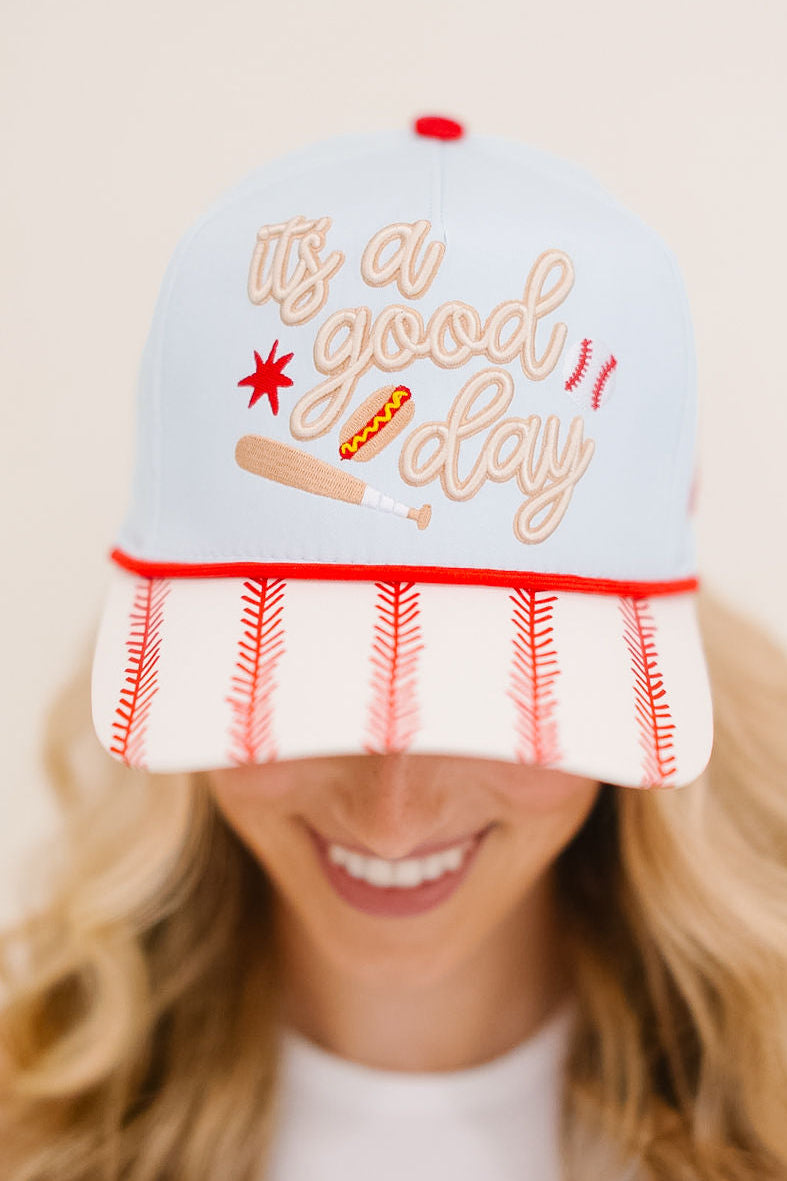 IT'S A GOOD DAY STRUCTURED HAT HAT Judith March