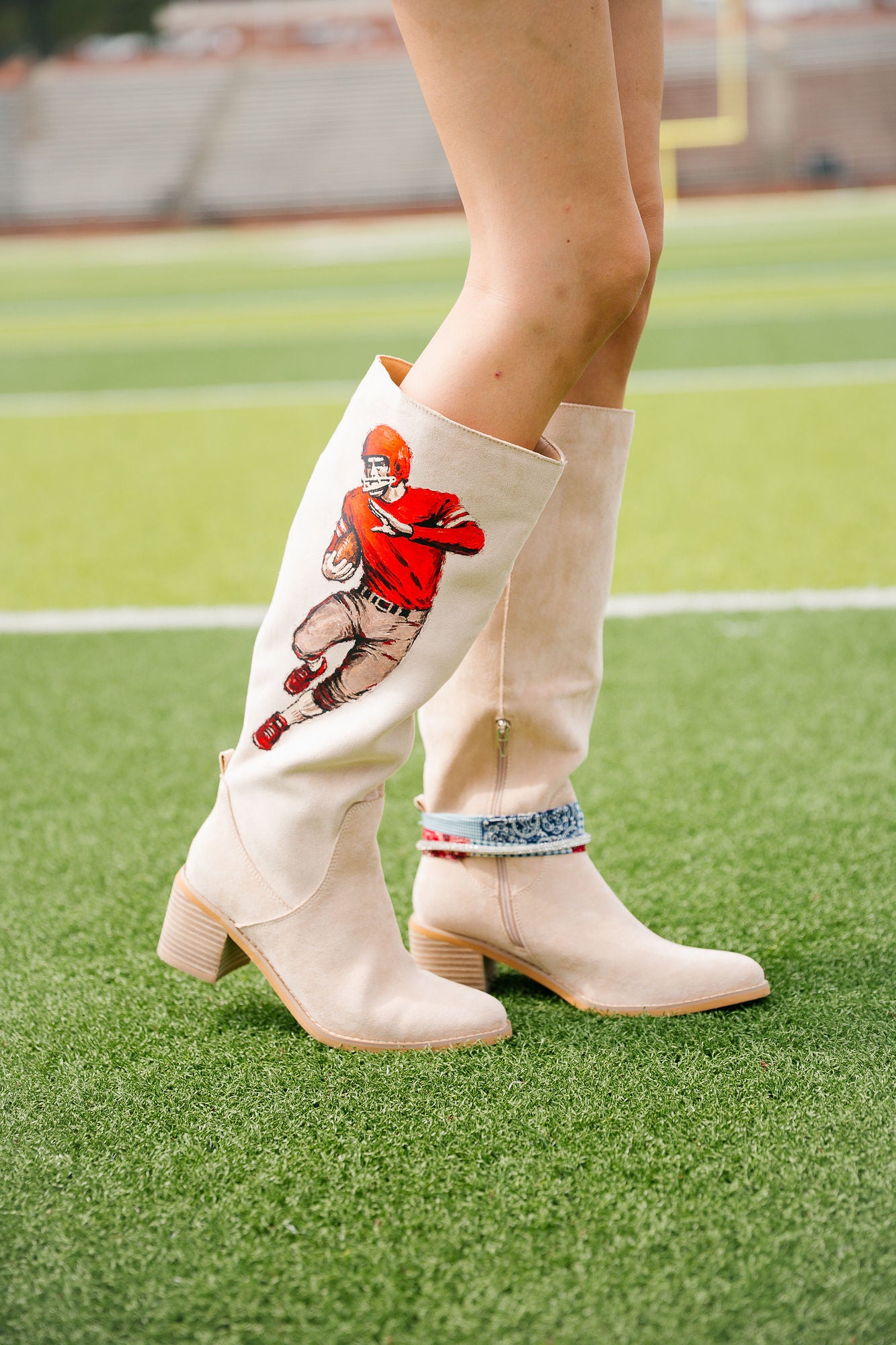 TWO STEPPIN' TO KICKOFF BOOTS BOOTS Judith March
