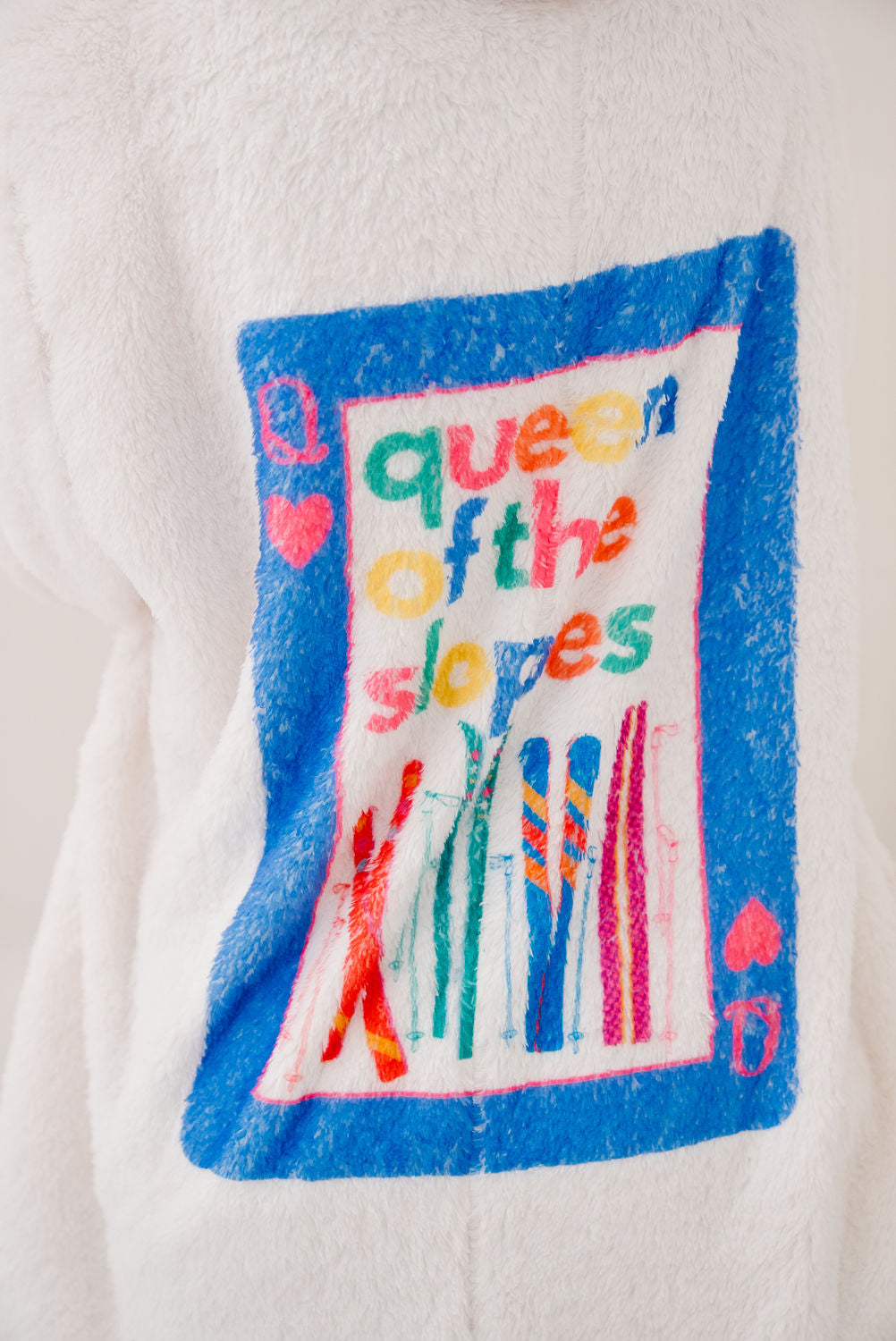 *QUEEN OF THE SLOPES CARDIGAN - ONE SIZE PULLOVER Judith March