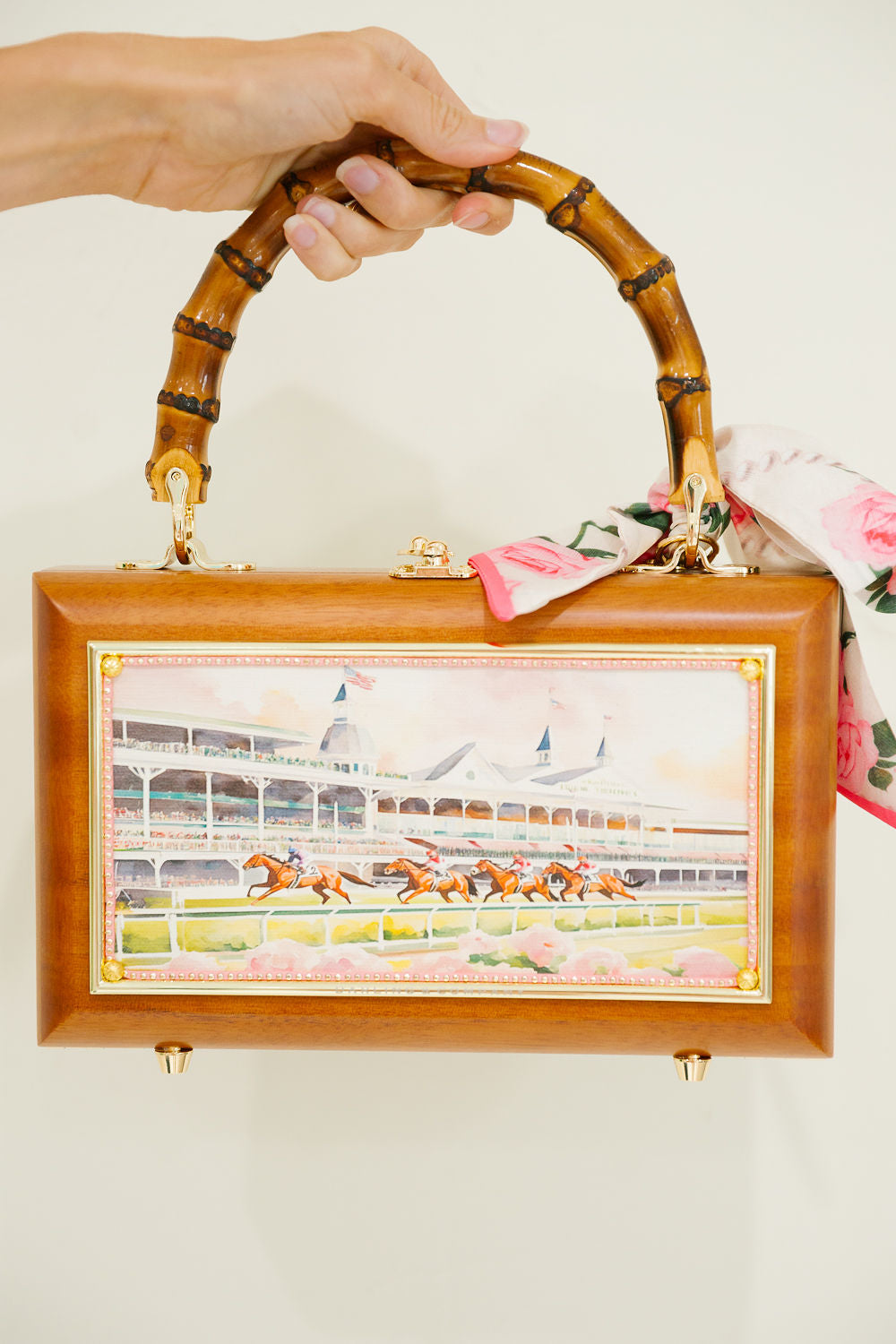SADDLE & SILK PURSE - BY DARLING AND COMPANY