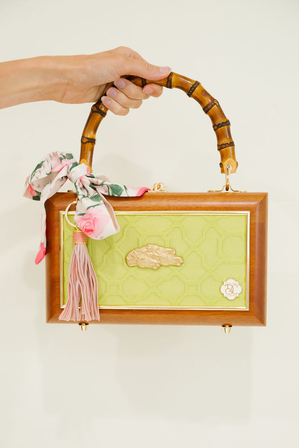 SADDLE & SILK PURSE - BY DARLING AND COMPANY