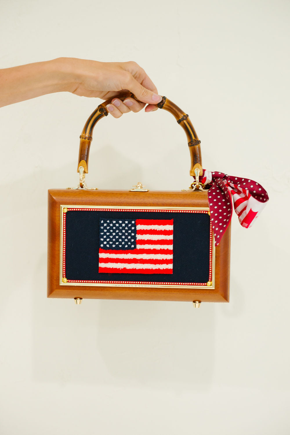 GRAND OLD FLAG BAG - BY DARLING AND COMPANY PURSE Judith March