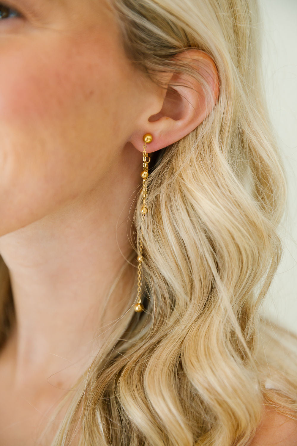 GOLDEN CASCADE EARRINGS earrings Judith March