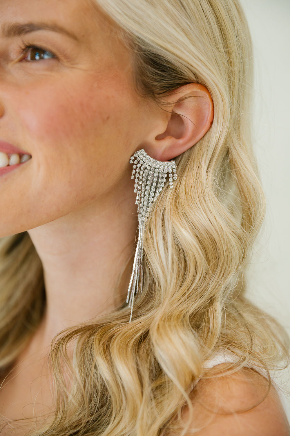 SILVER FRINGE EARRINGS earrings Judith March