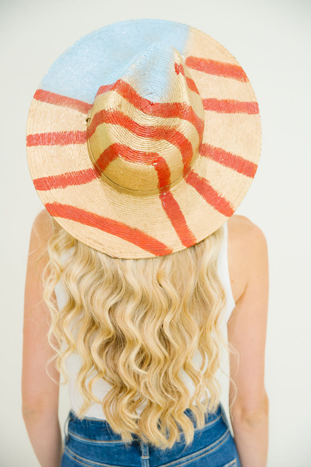 *ABSTRACT USA SUN HAT HAT Judith March