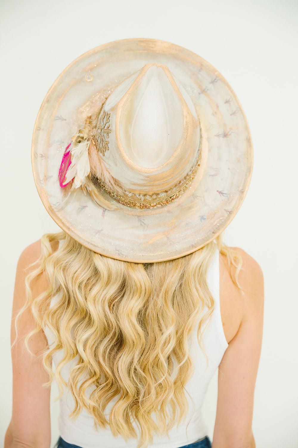 *SKI SNOWFLAKE RANCHER HAT HAT Judith March