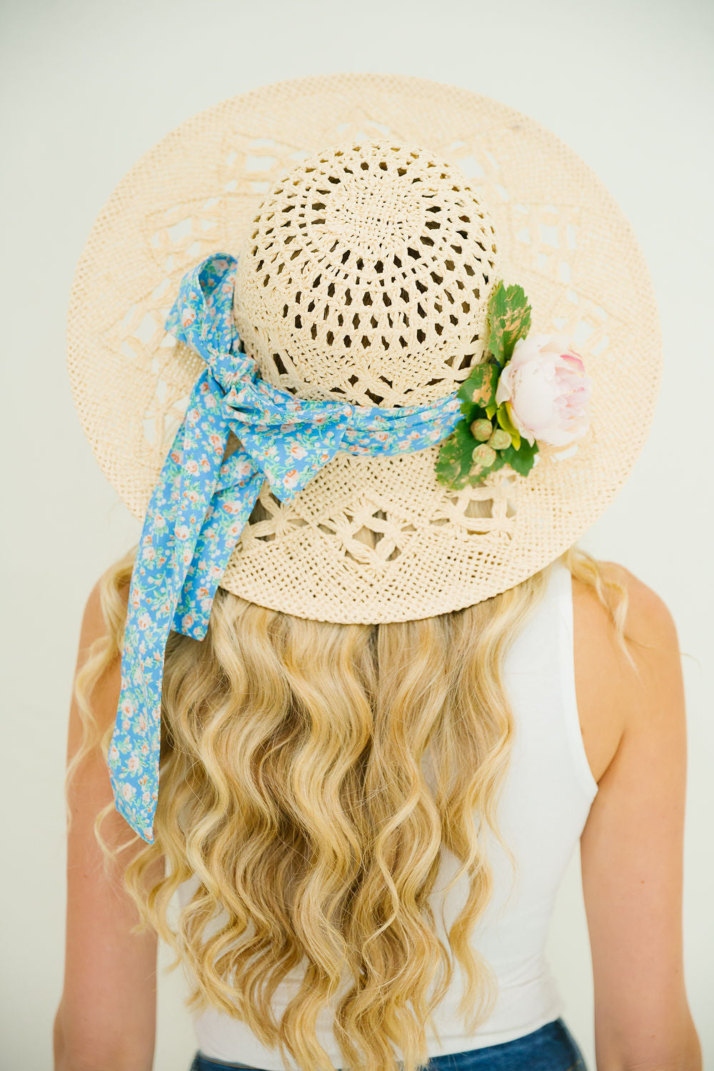 *GARDEN BOW SUN HAT HAT Judith March