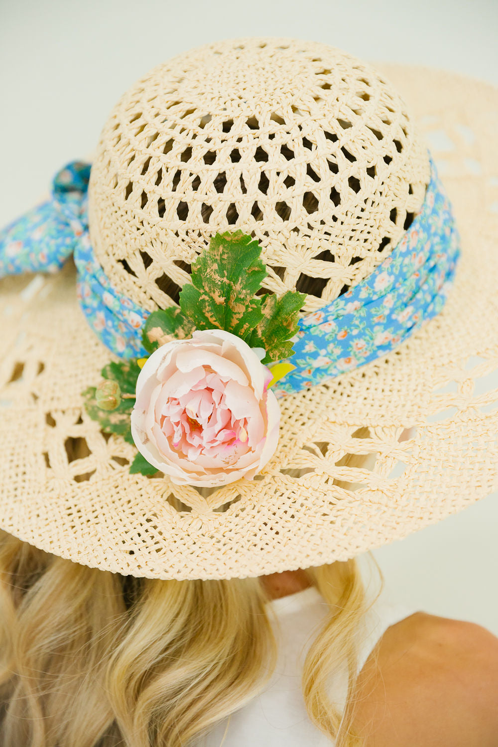 *GARDEN BOW SUN HAT HAT Judith March