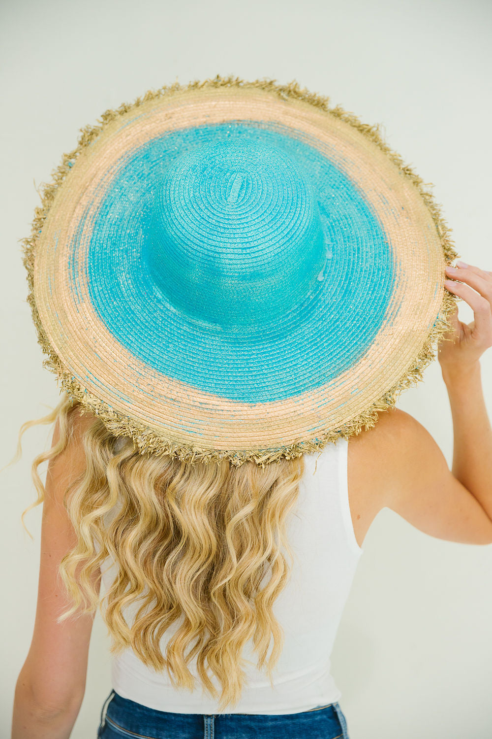*BLUE LAGOON SUN HAT HAT Judith March