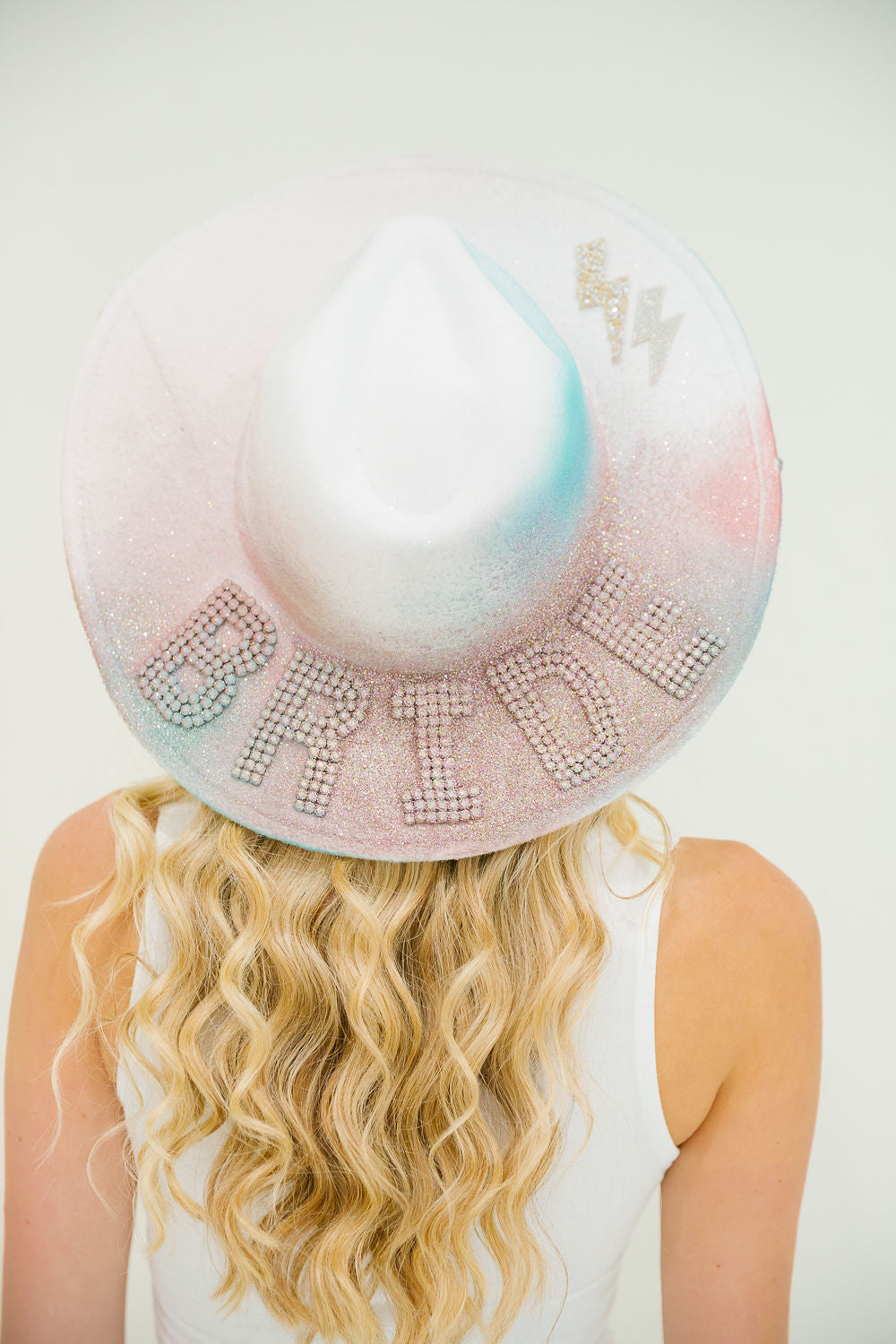 *BRIDE GLITTER RANCHER HAT HAT Judith March