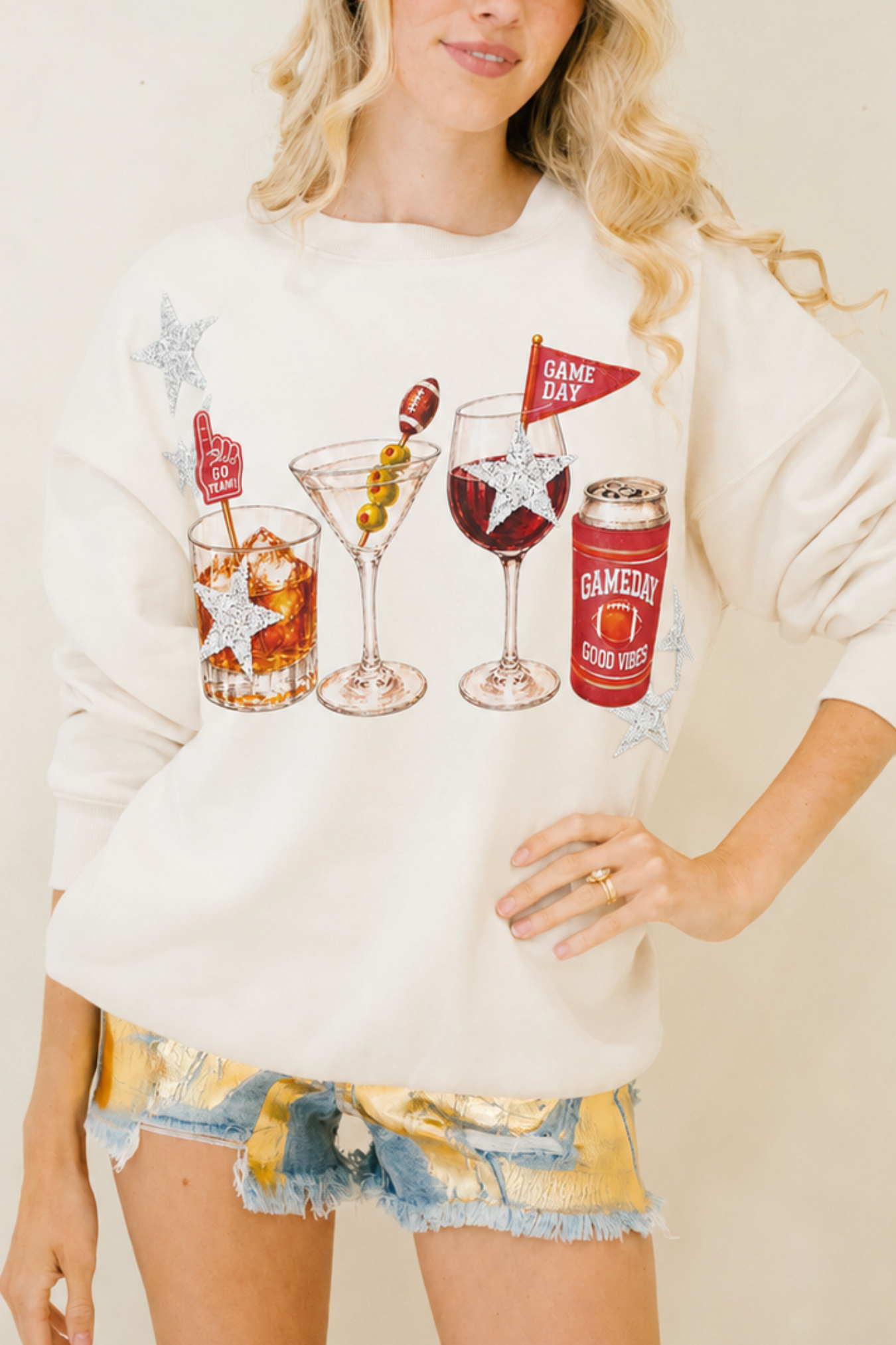 COCKTAILS & KICKOFF PULLOVERS