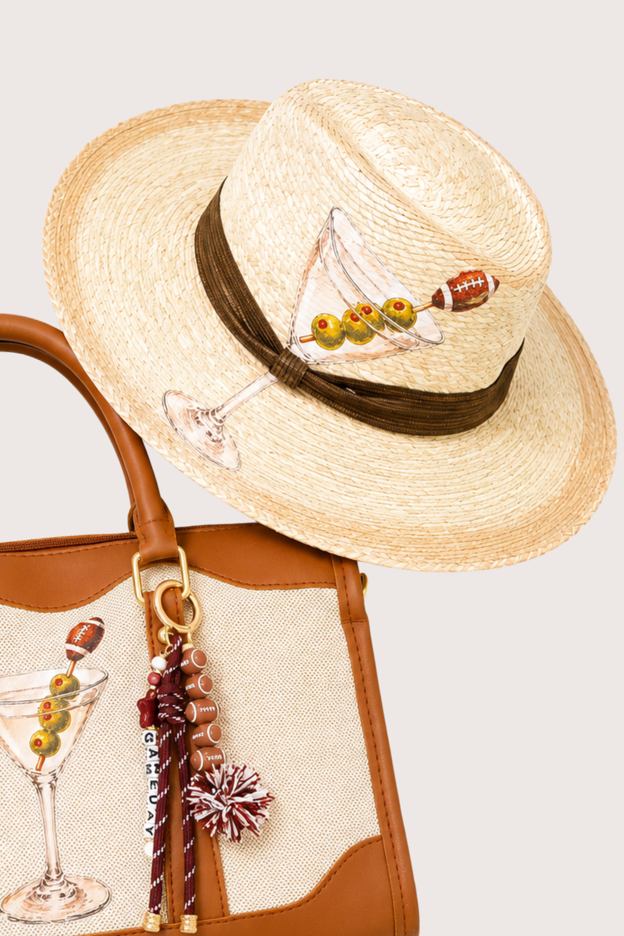 SPORTY COCKTAIL STRAW HAT HAT Judith March