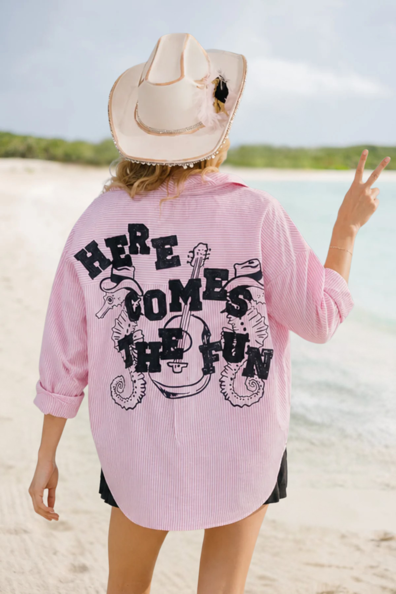 HERE COMES THE SUN BUTTON DOWN Button Down Judith March