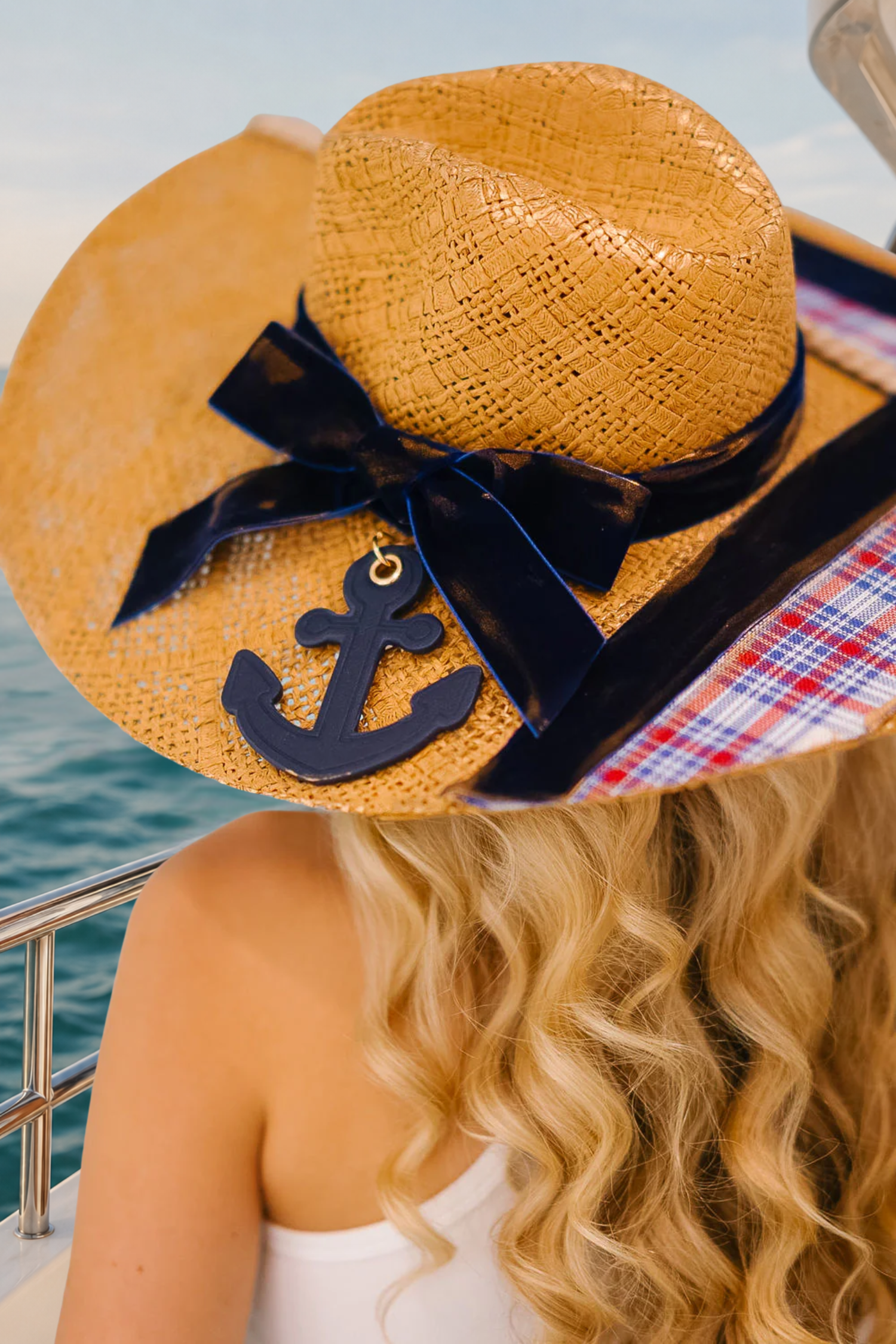 MEET ME AT THE MARINA SUN HAT HAT Judith March