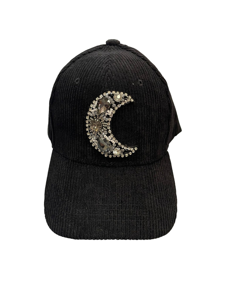 LOVE YOU TO THE MOON CORDUROY PATCH HAT