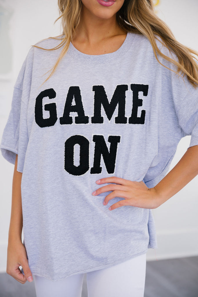 GAME ON GAME TIME TEE