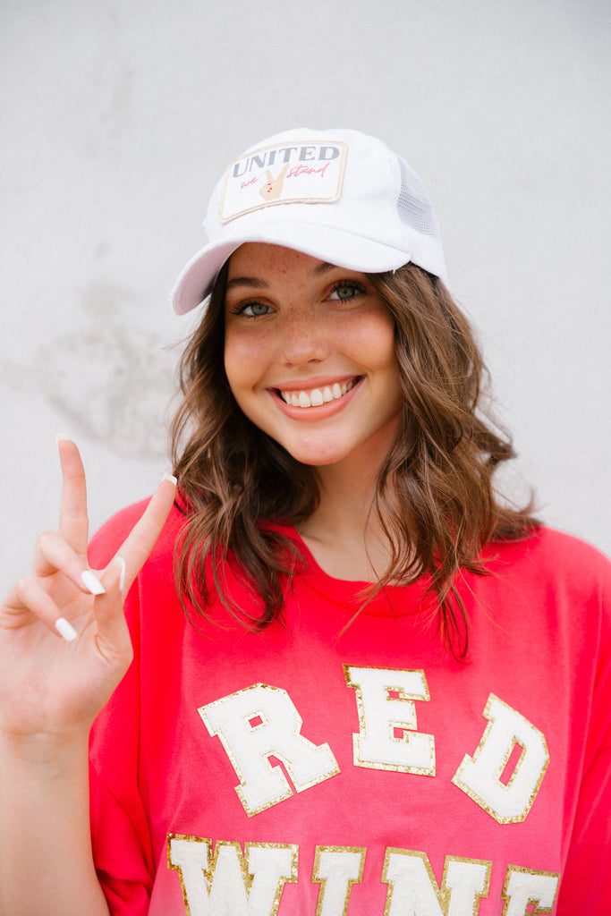 UNITED WE STAND PATCH HAT Hats Judith March   