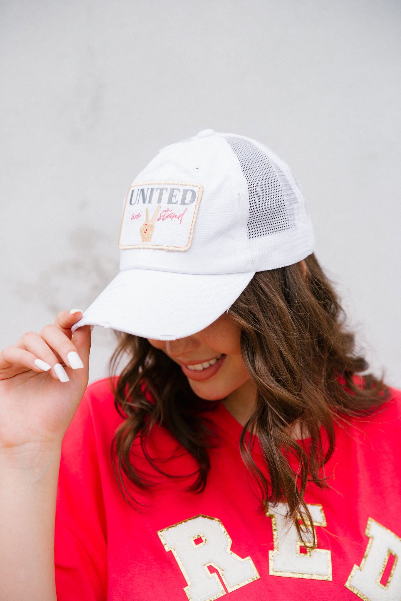 UNITED WE STAND PATCH HAT Hats Judith March   