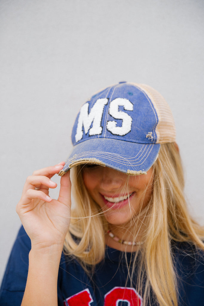 MISSISSIPPI GIRL PATCH HAT Hats Judith March   
