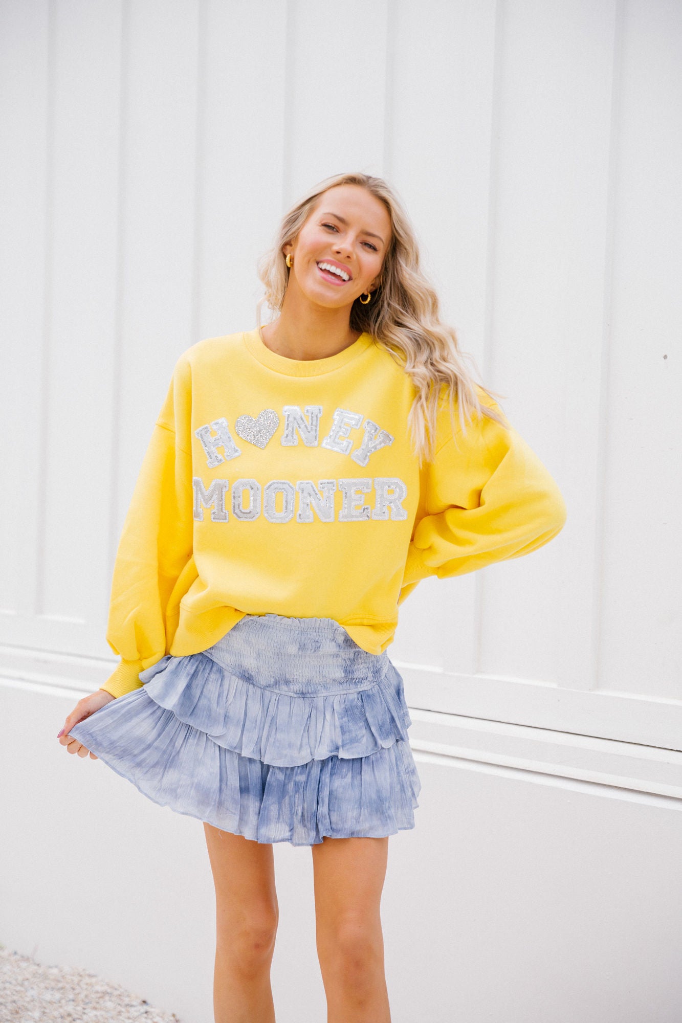 HONEYMOONER YELLOW PULLOVER Shirts & Tops Judith March