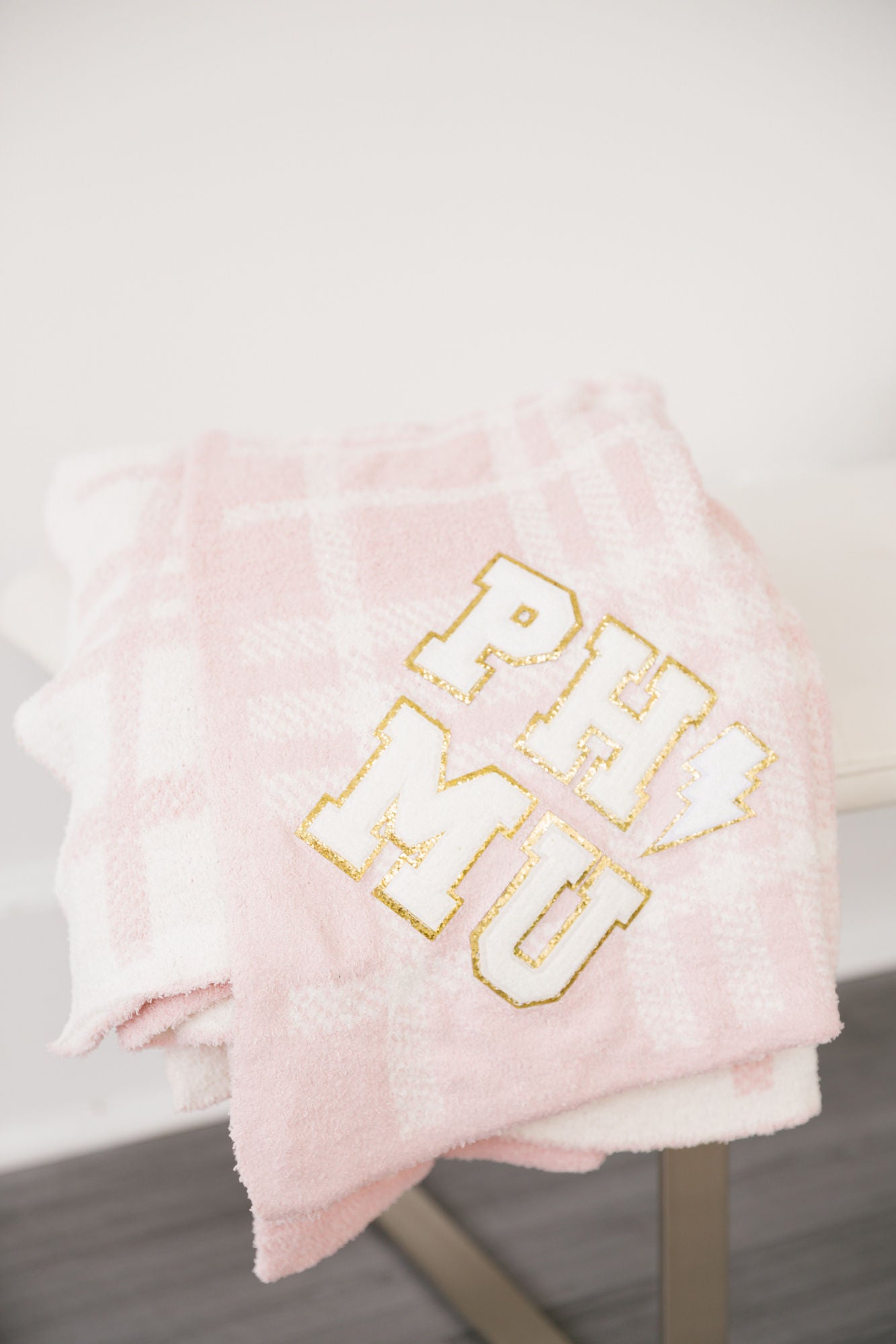 CUSTOM BLANKET Blankets Judith March PINK PLAID  
