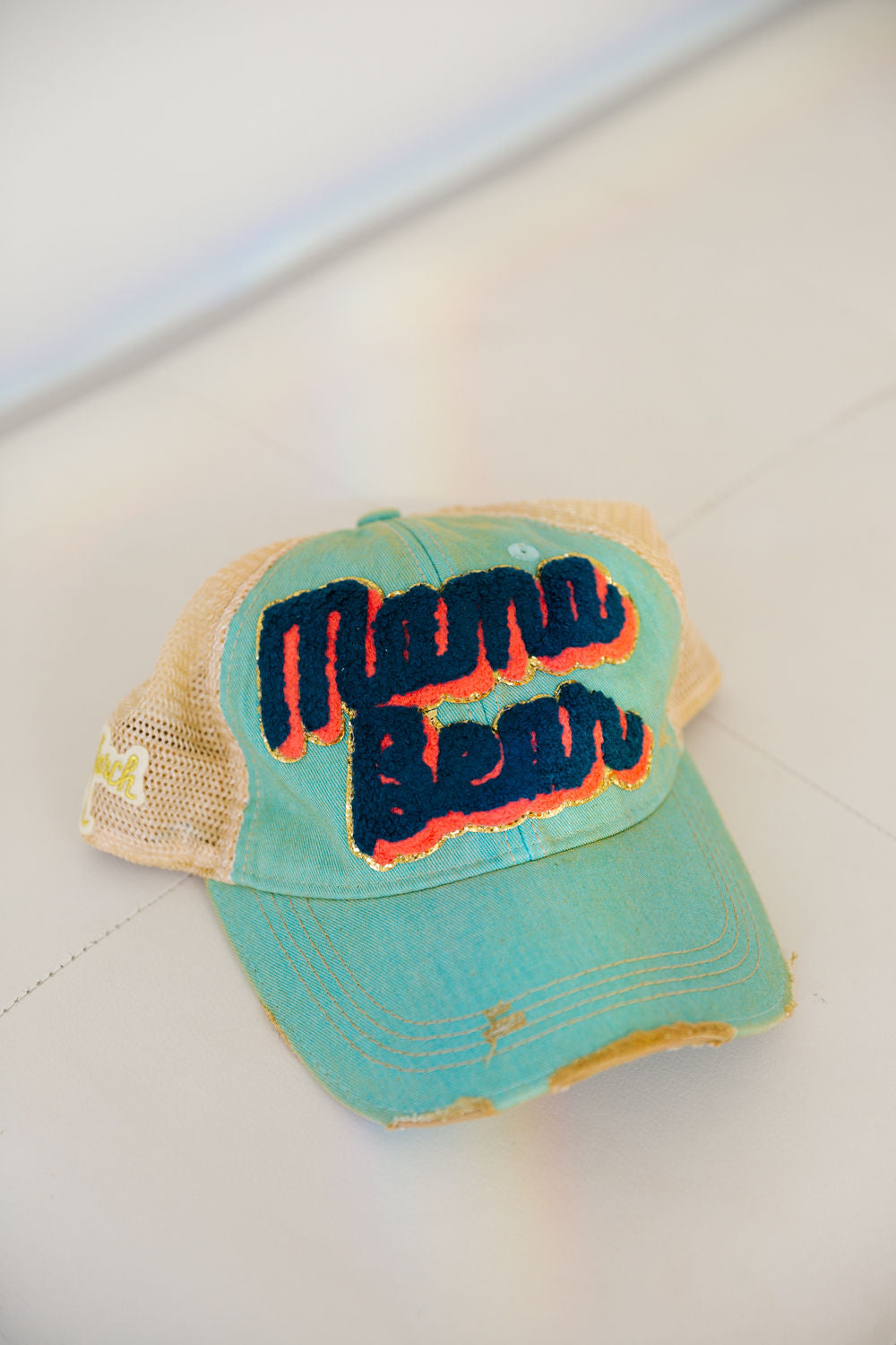 MAMA BEAR GOLD TRIM PATCH HAT Hats Judith March   